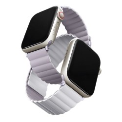 Uniq Revix Reversible Magnetic Apple Watch Strap 41/40/38mm - Lilac/White
